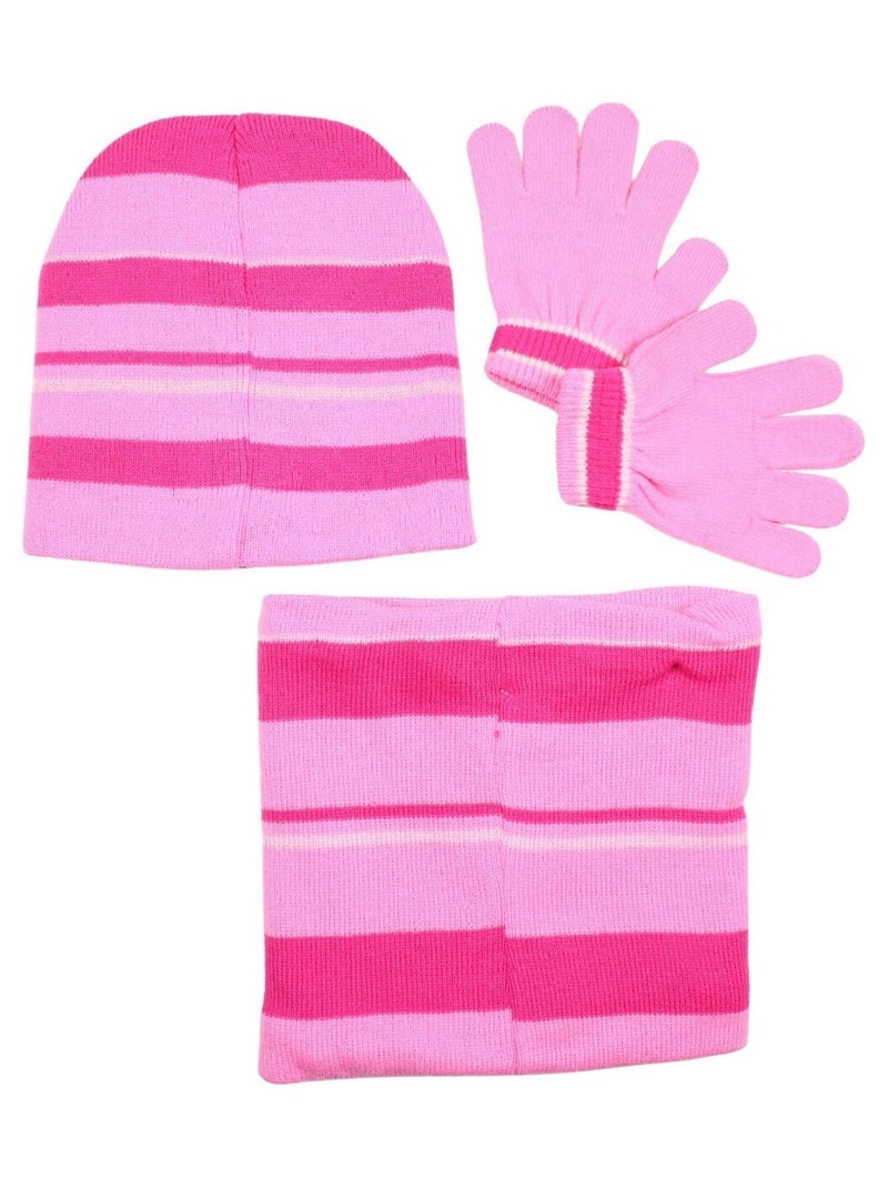 Disney - Bonnet Gants Snood Fille Minnie Rose - Kiabi