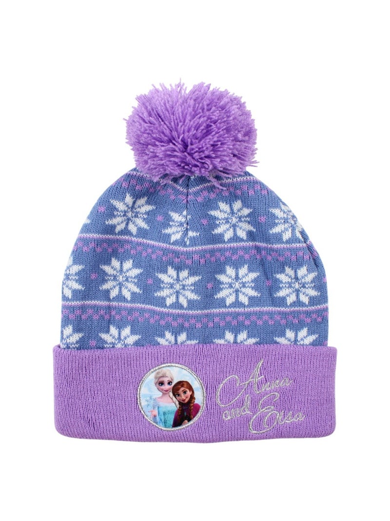 Disney - Bonnet gants snood La Reine des neiges Violet - Kiabi