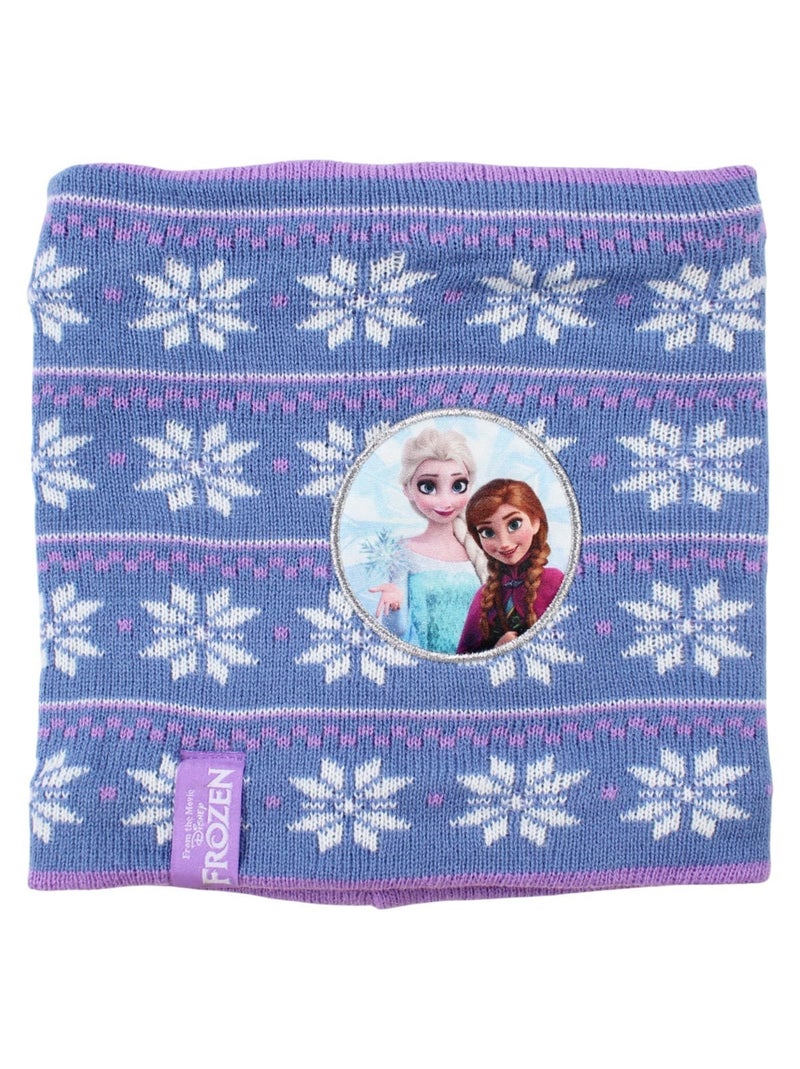 Disney - Bonnet gants snood La Reine des neiges Violet - Kiabi