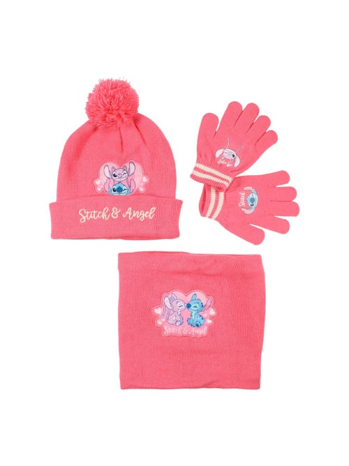 Disney - Bonnet gants snood Lilo et Stitch fille - Kiabi Disney - Bonnet gants snood Lilo et Stitch fille - Kiabi