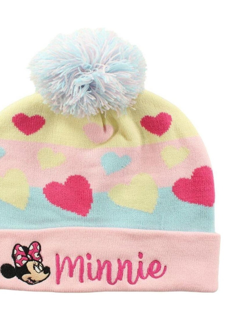 Disney - Bonnet imprimé Minnie Rose - Kiabi