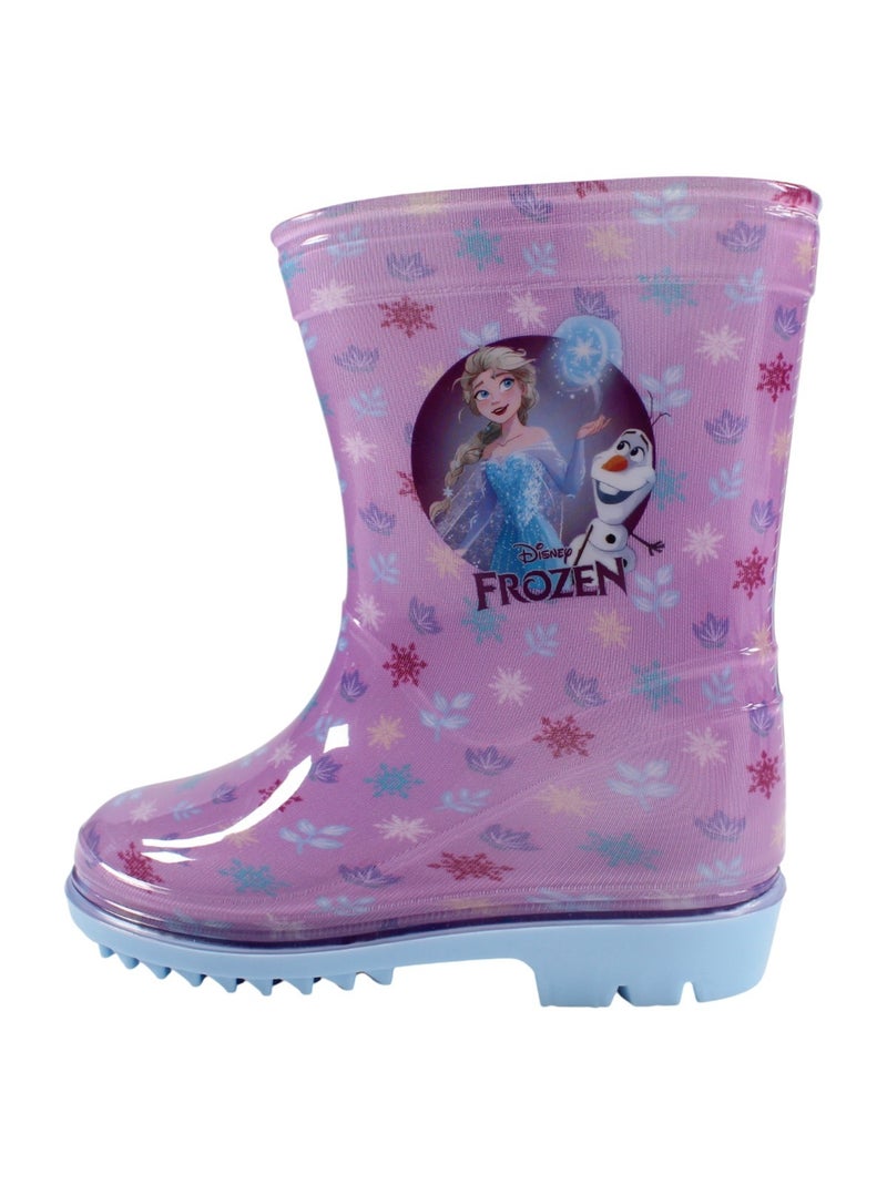 Disney - Botte fille La Reine des neiges Violet - Kiabi