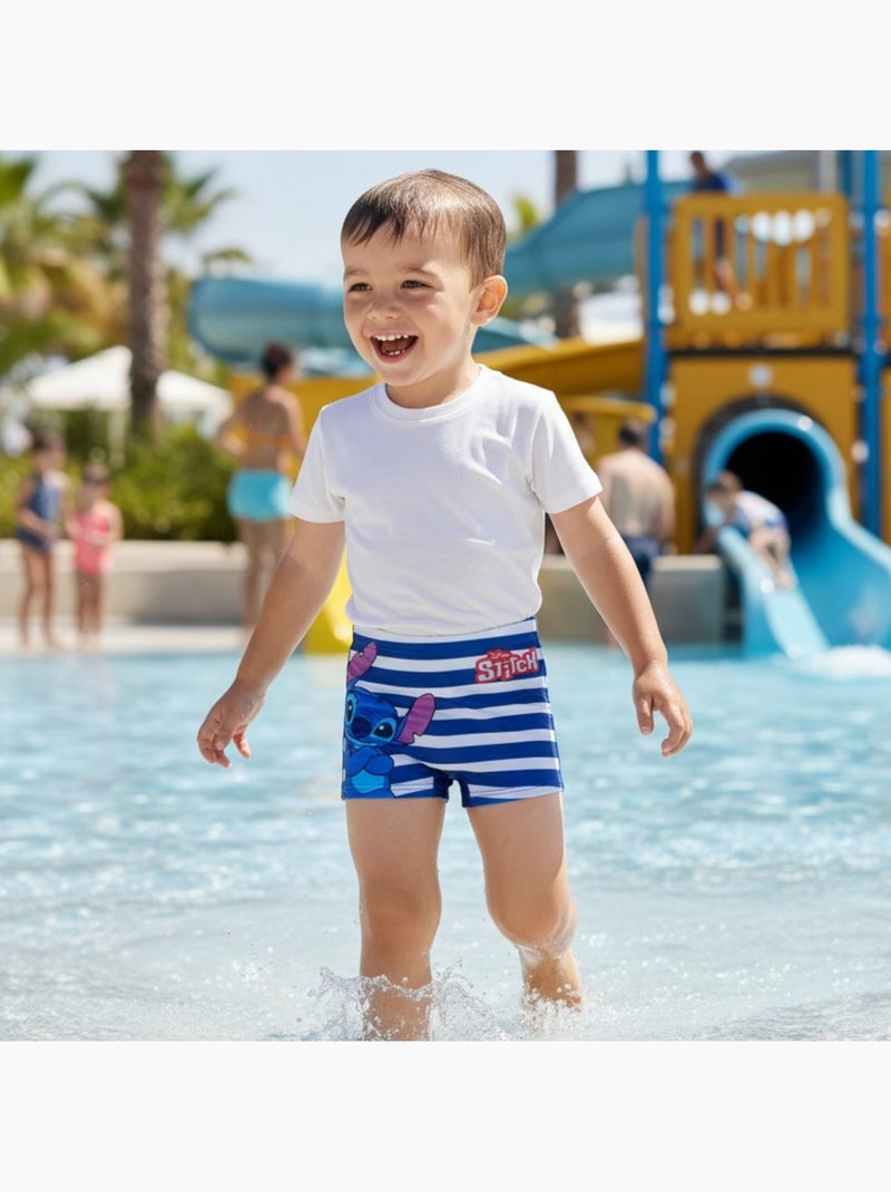 Disney - Boxer de bain avec personnage Bleu marine - Kiabi