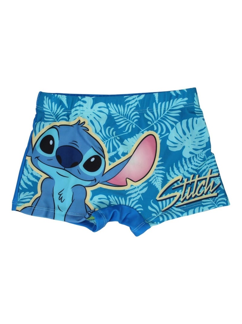 Disney - Boxer De Bain imprimé Lilo Et Stitch Bleu - Kiabi