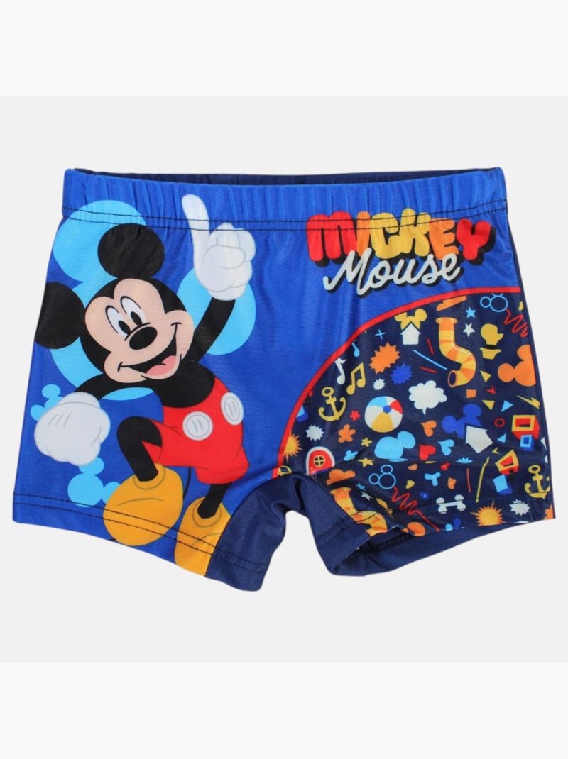 Disney - boxer de bain imprimé, taille élastique Bleu marine - Kiabi