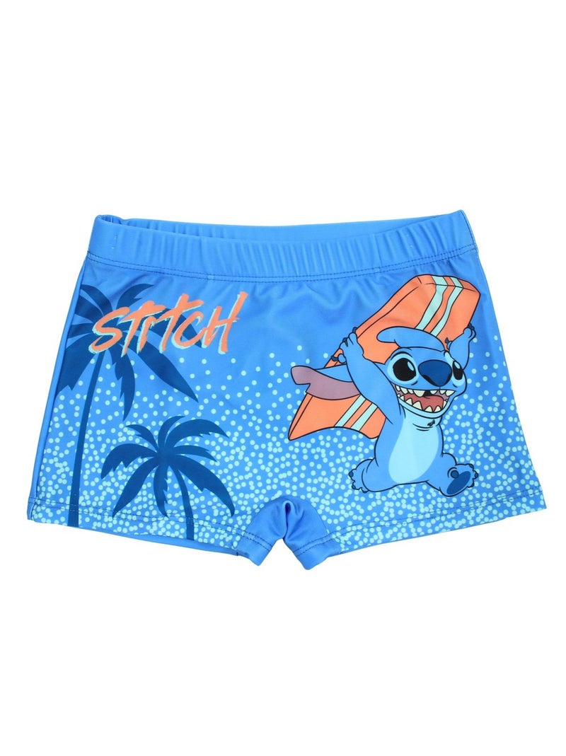 Boxer De Bain Garçon Lilo & Stitch - Coton - Neuf Avec étiquettes - Marque Unimodes
