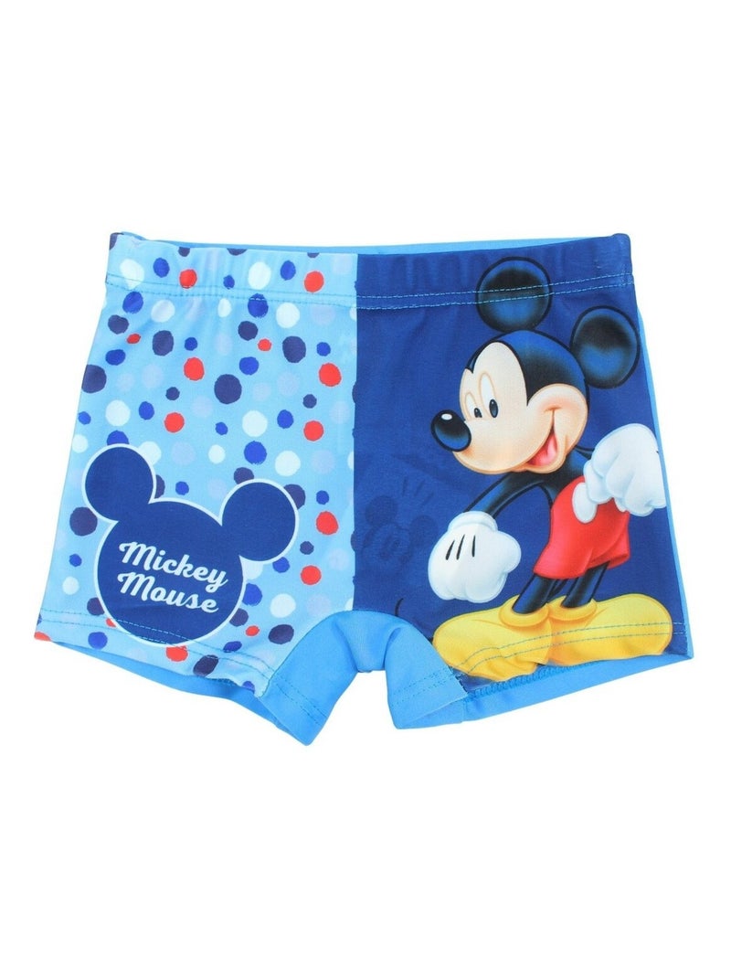 Disney - Boxer de bain mickey Bleu - Kiabi
