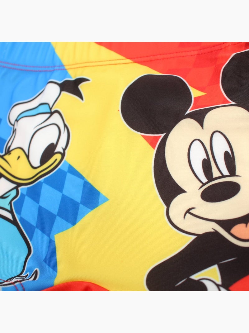 Disney - Boxer de bain Mickey Rouge - Kiabi