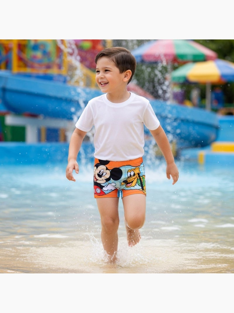 Disney - Boxer enfant motif animé Orange - Kiabi