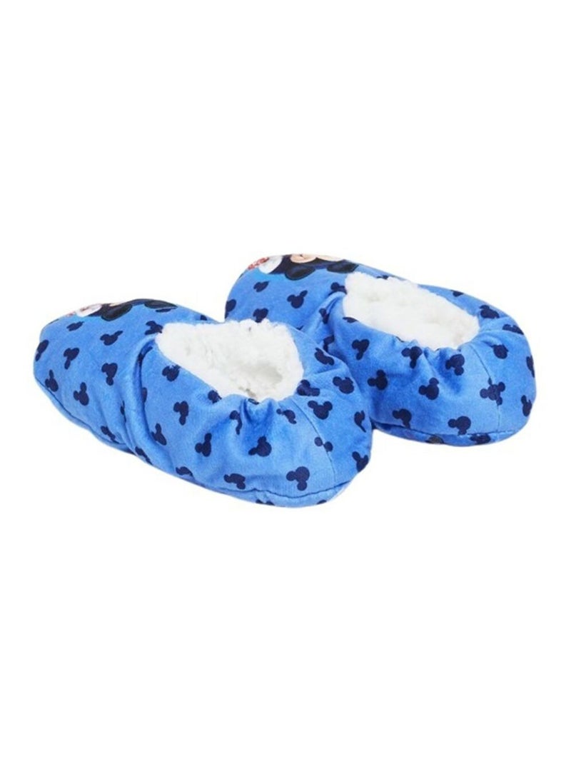 Disney - Chausson imprimé Mickey Bleu - Kiabi