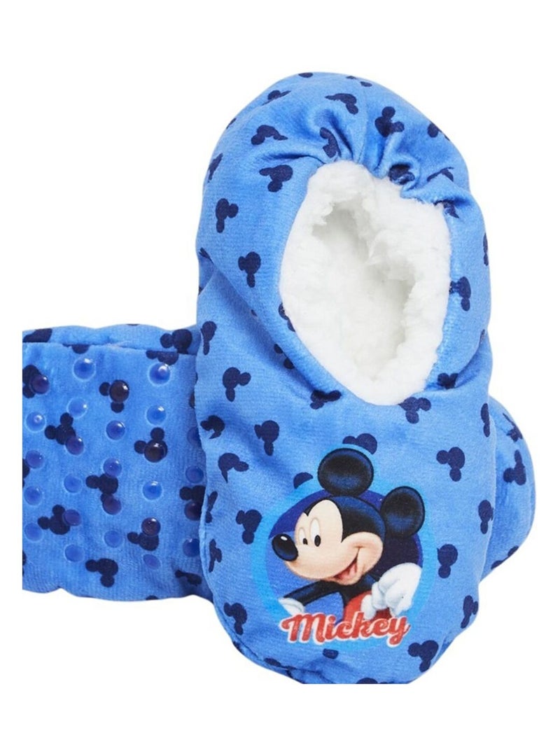 Disney - Chausson imprimé Mickey Bleu - Kiabi