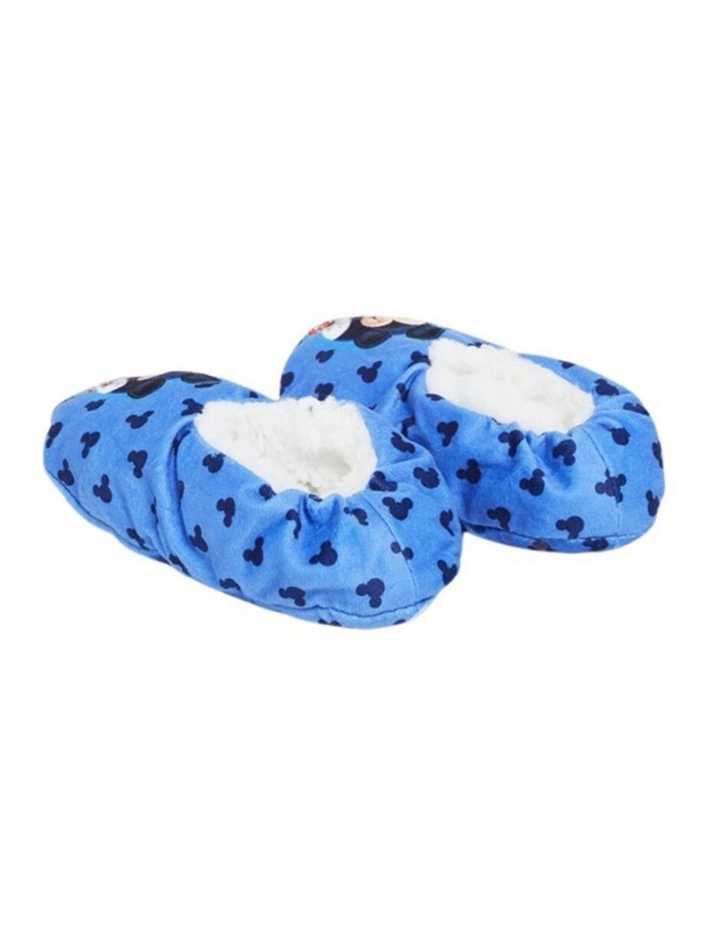 Disney - Chausson imprimé Mickey Bleu - Kiabi