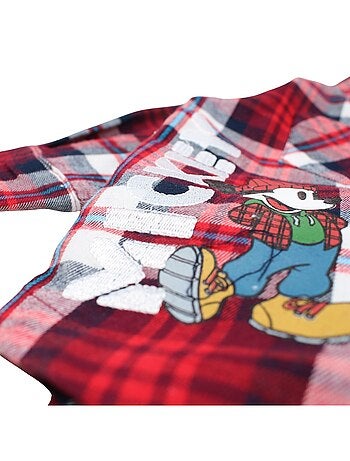 Disney - Chemise à carreaux et pantalon