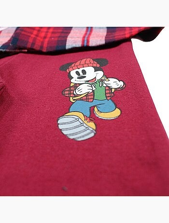Disney - Chemise à carreaux et pantalon