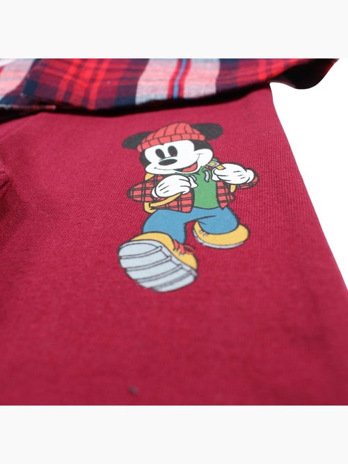 Disney - Chemise à carreaux et pantalon - Kiabi