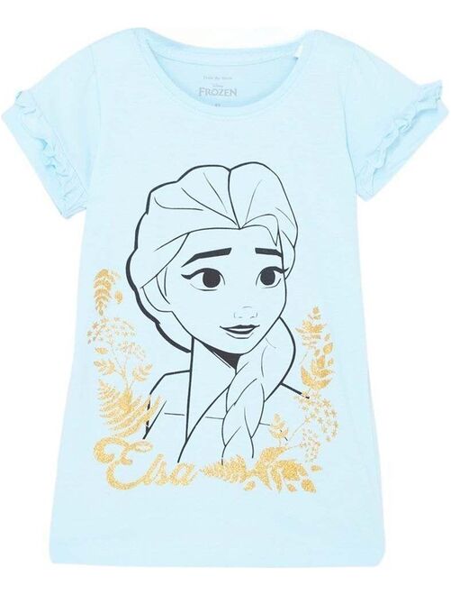 Disney - Chemise De Nuit fille imprimé La Reine Des Neiges en coton - Kiabi