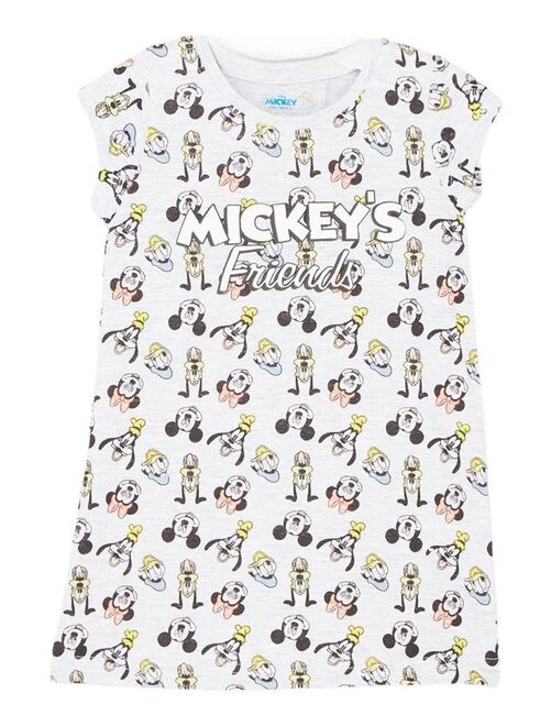 Disney - Chemise De Nuit fille imprimé Mickey en coton - Kiabi