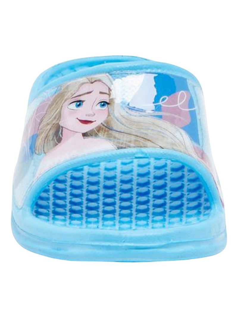 Disney - Claquette imprimé La Reine Des Neiges Bleu - Kiabi