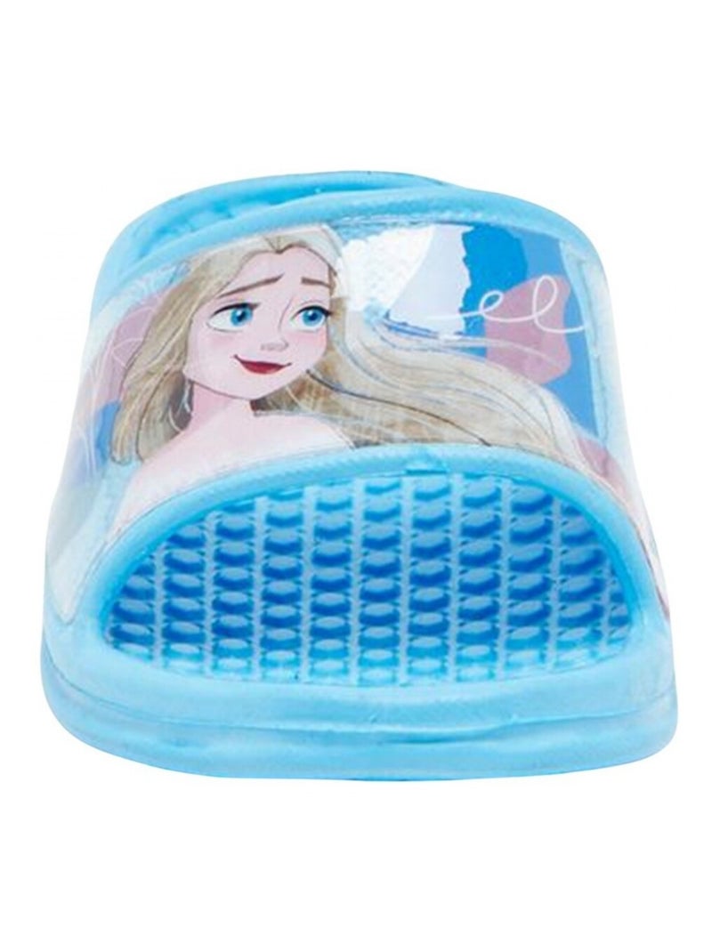 Disney - Claquette imprimé La Reine Des Neiges Bleu - Kiabi