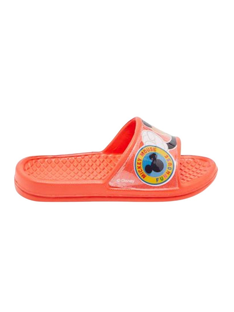 Disney - claquettes de bain à bride imprimée, semelle moulée Rouge - Kiabi
