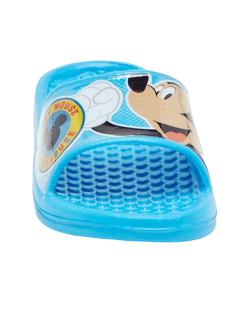 Disney - Claquettes de bain enfant à motif Bleu - Kiabi