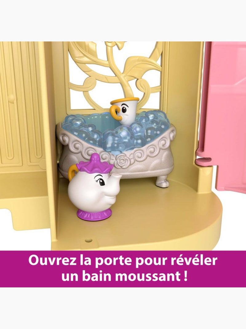 Disney - Coffret Le Château de Belle - Disney Princess - JDP54 Rose - Kiabi