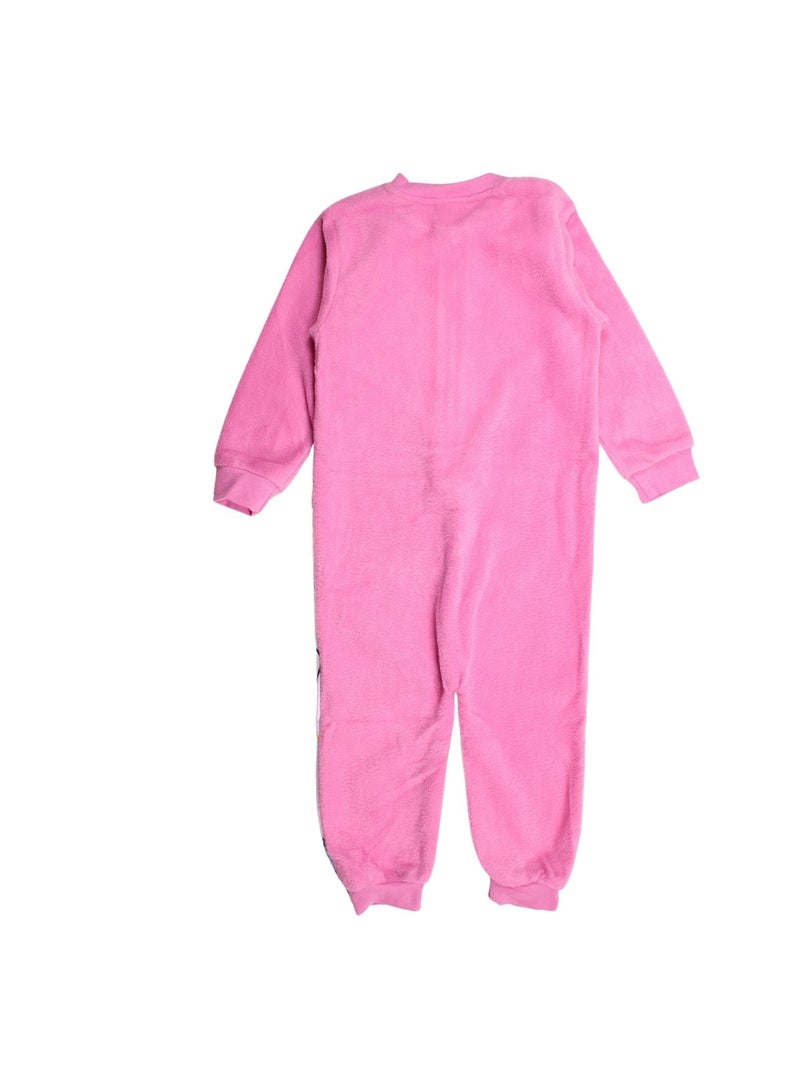 Disney - Combinaison bébé fille zippée multicolore motif personnage Rose - Kiabi