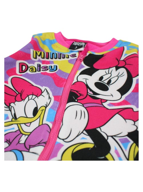 Disney - Combinaison bébé fille zippée multicolore motif personnage - Kiabi