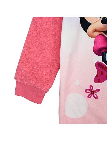 Disney - Combinaison bébé fille zippée rose et violet motif personnage