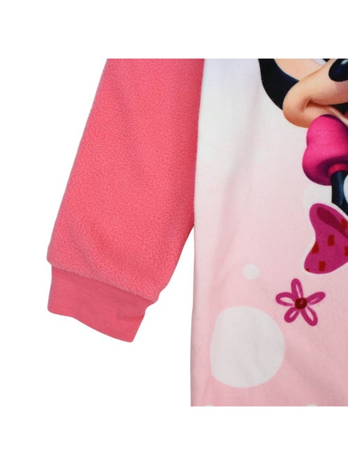 Disney - Combinaison bébé fille zippée rose et violet motif personnage - Kiabi