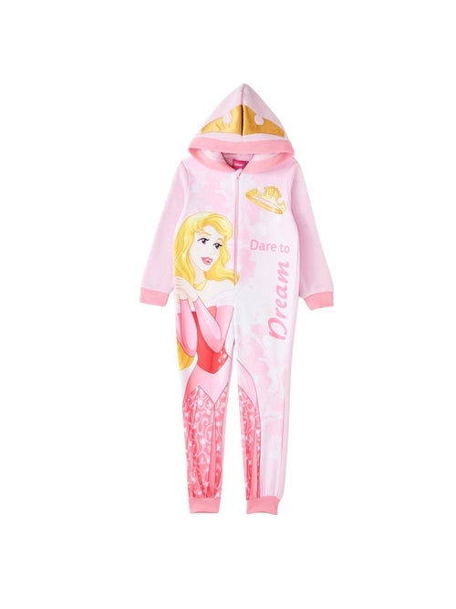 Disney - Combinaison polaire avec capuche fermeture Zip - Kiabi