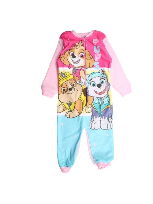 Disney - Combinaison polaire fille imprimée - Kiabi