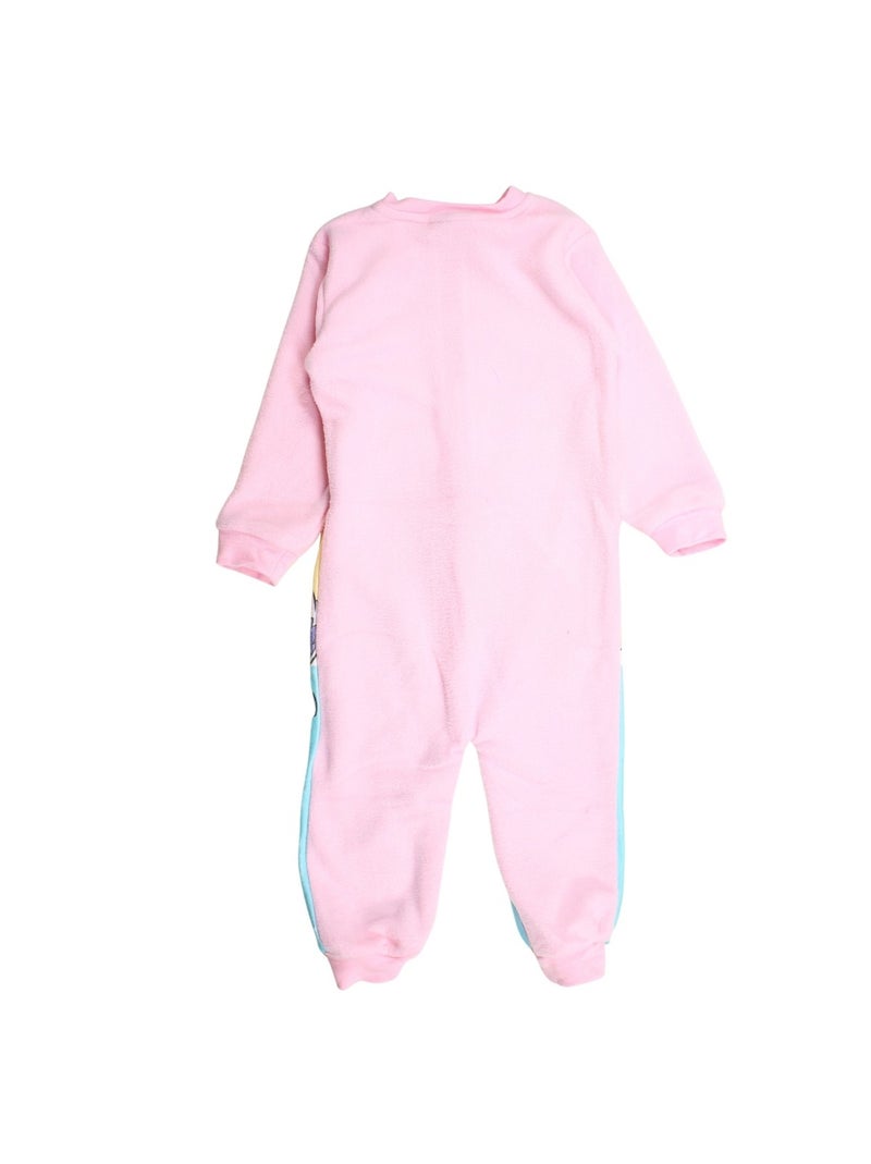 Disney - Combinaison polaire fille imprimée Rose - Kiabi