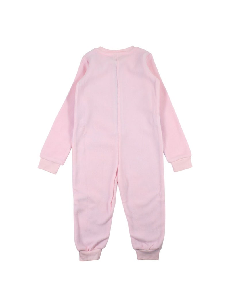 Disney - Combinaison polaire fille Lilo et Stitch Rose - Kiabi