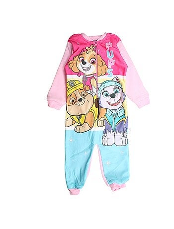 Disney - combinaison polaire zippée imprimée, manches longues