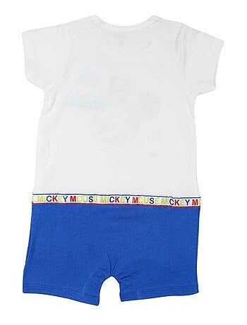 Disney - Combishort imprimé Mickey en coton