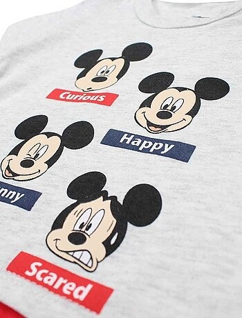 Disney - Combishort imprimé Mickey en coton