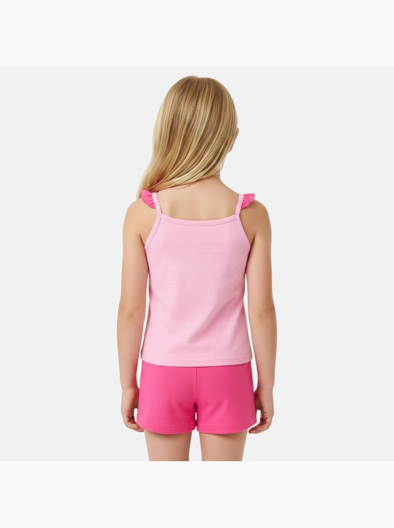 Disney - Débardeur et short assorti personnage Rose - Kiabi