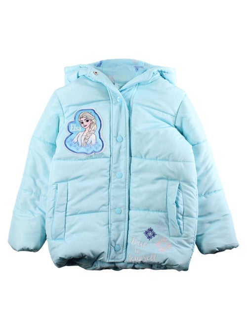 Disney - doudoune à capuche imprimée, fermeture zippée - Kiabi