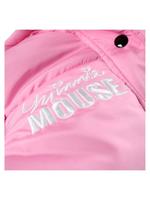 Disney - Doudoune enfant rouge à capuche motif personnage - Kiabi