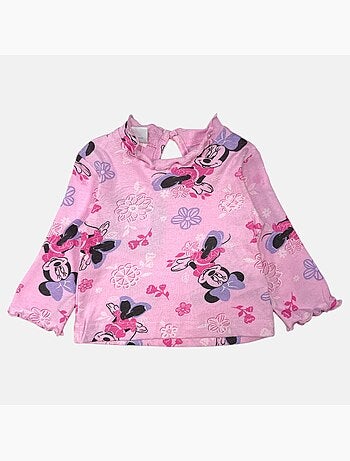 Disney - Ensemble bébé fille 2 pièces robe et t-shirt manches longues imprimé personnage