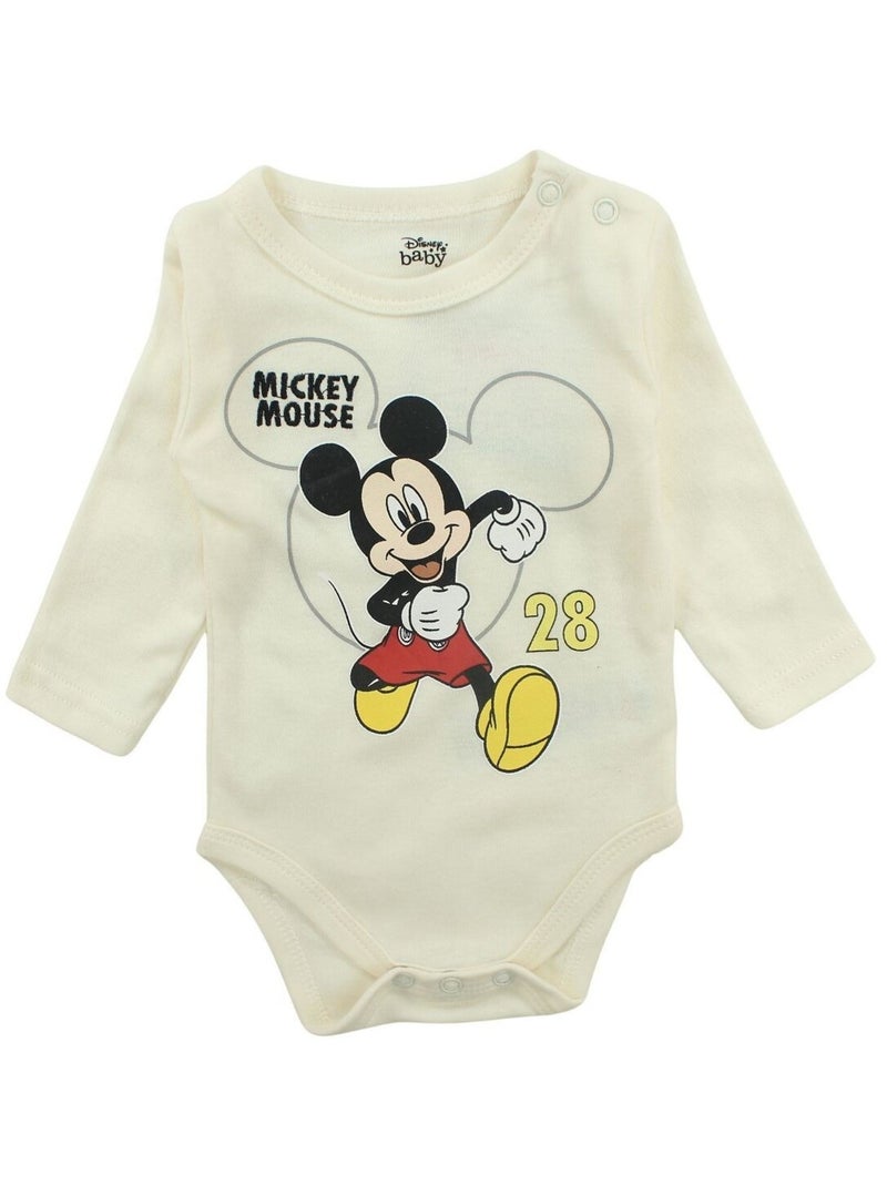Disney - Ensemble bébé Mickey Blanc - Kiabi