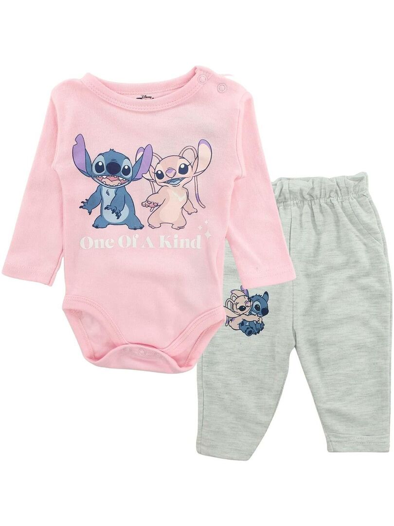 Disney - Pantalon De Jogging fille imprimé Lilo Et Stitch - Rose fushia -  Kiabi - 12.68€