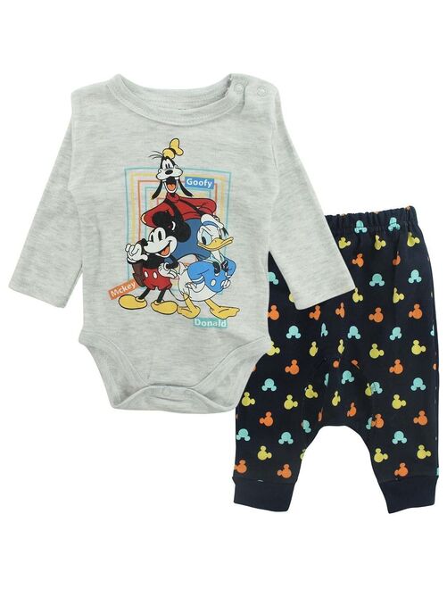 Disney - Ensemble ​​Body pantalon bébé garçon Imprimé Mickey - Kiabi
