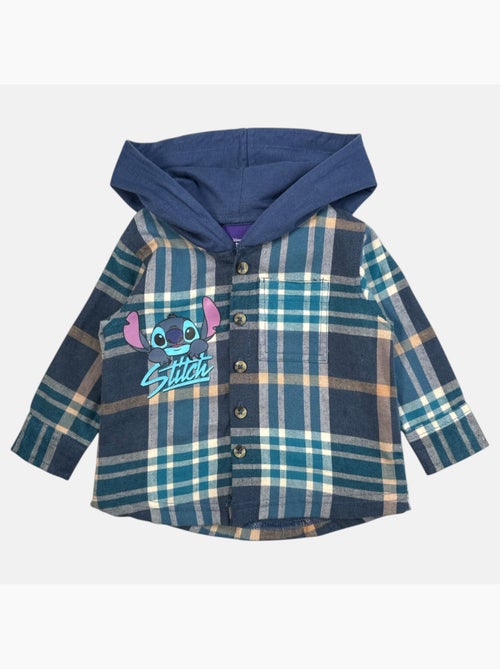 Disney - ensemble chemise à carreaux à capuche et pantalon - Kiabi Disney - ensemble chemise à carreaux à capuche et pantalon - Kiabi