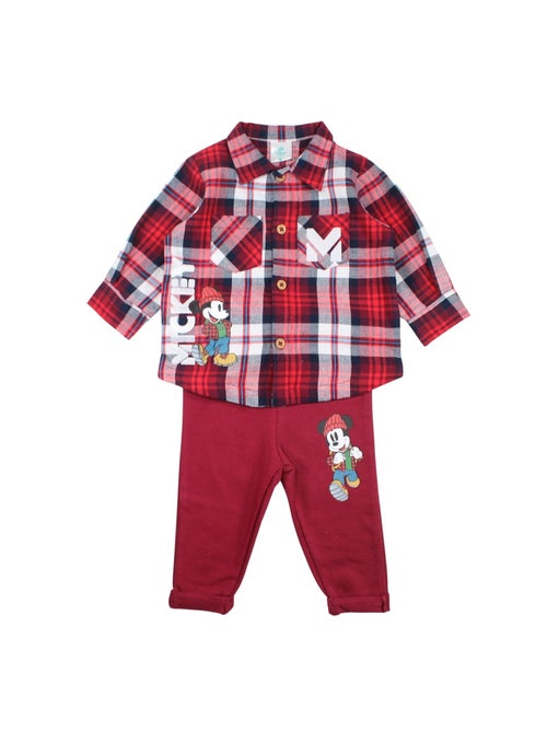 Disney - Ensemble Chemise et Pantalon bébé Garcon Le Roi Lion - Kiabi