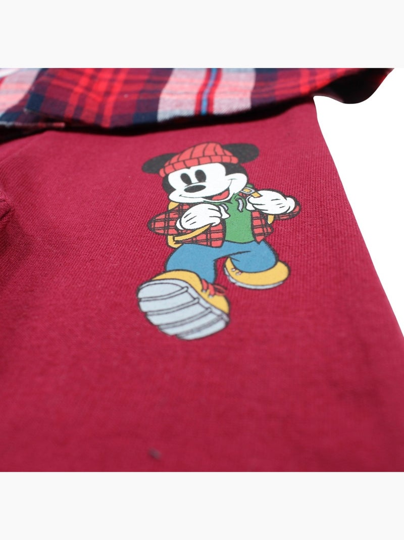 Disney - Ensemble Chemise et Pantalon bébé Garcon Le Roi Lion Rouge - Kiabi
