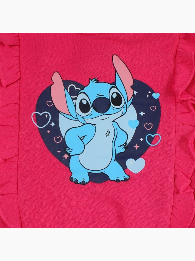 Disney - Ensemble de jogging, sweat et pantalon fille Rose fushia - Kiabi