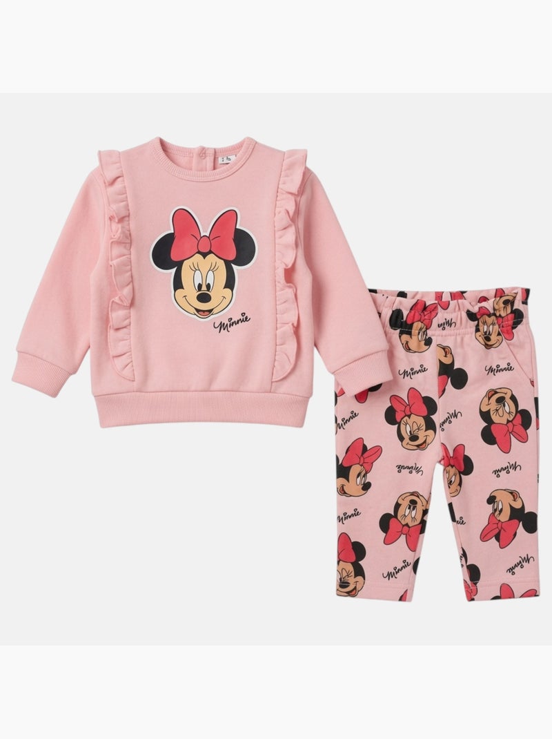 Disney - Ensemble de jogging, sweat et pantalon fille Rose - Kiabi