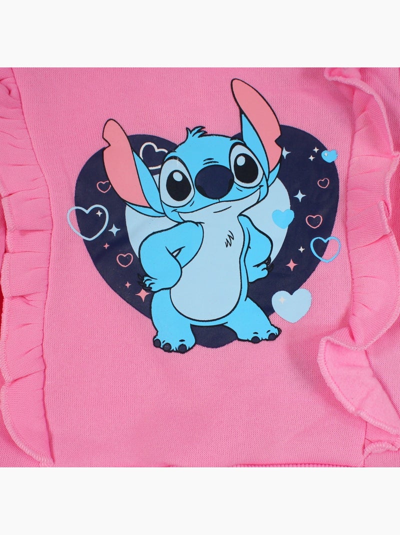 Disney - Ensemble de jogging, sweat et pantalon fille Rose - Kiabi
